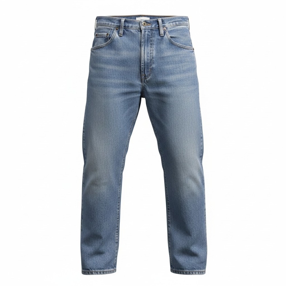 Wrangler‎ Regular Fit Jeans Mens 34x29 Light Wash Good Straight Leg Denim